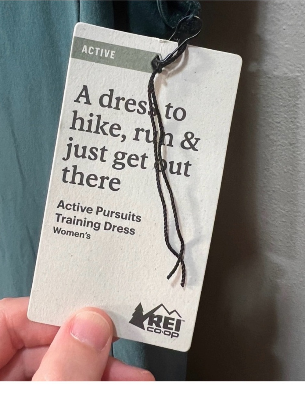 REI Active Pursuits Training Dress - Teal Green